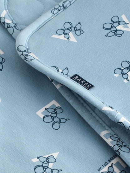 Baker by Ted Baker Blue Balloon Dog Baker by Ted Baker Blanket