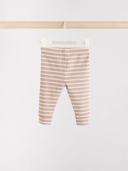 Neutral Stripe Baby Knitted Jumper and Leggings Set (0mths-2yrs) - Size Up to 3 Months (62cm)