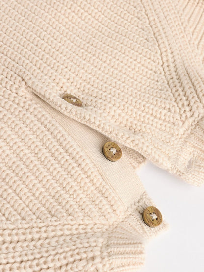 Neutral Stripe Baby Knitted Jumper and Leggings Set (0mths-2yrs) - Size Up to 3 Months (62cm)