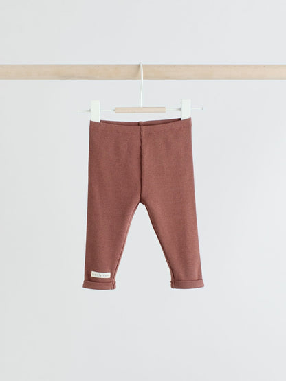 Navy/Brown Bear Tops and Leggings 6 Piece Baby Set (0mths-3yrs)