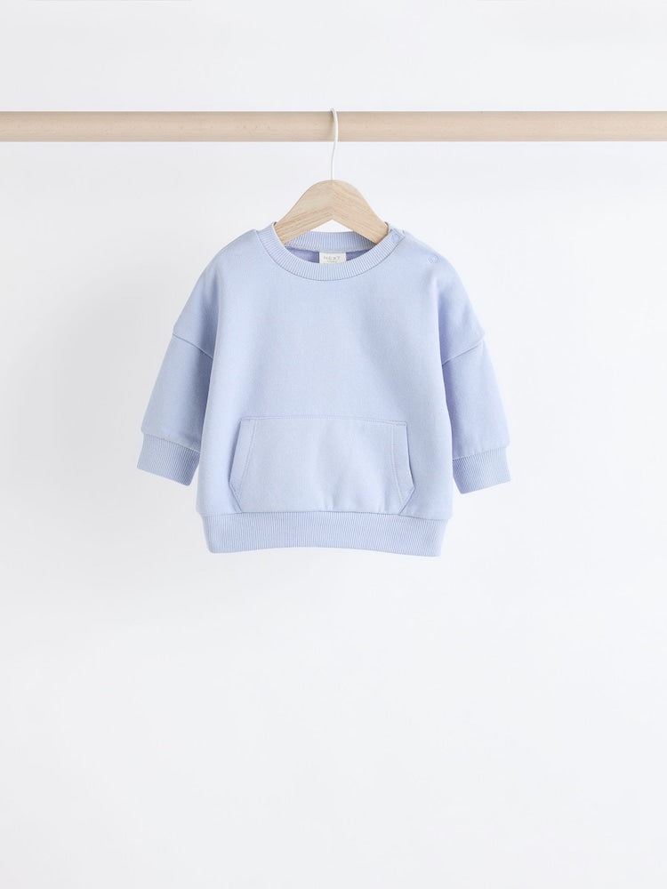 Blue Baby Sweatshirt and Joggers Set 6 Piece (0mths-3yrs)