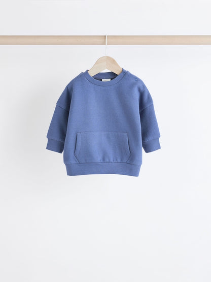 Blue Baby Sweatshirt and Joggers Set 6 Piece (0mths-3yrs)