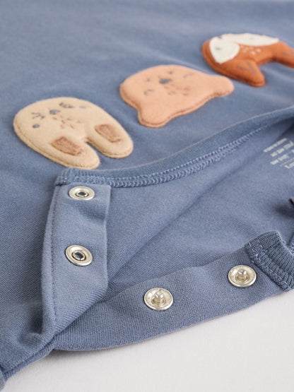 Blue Woodland Baby Top and Leggings Set 2 Piece (0mths-2yrs)