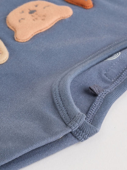 Blue Woodland Baby Top and Leggings Set 2 Piece (0mths-2yrs)