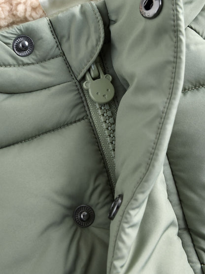 Sage Green Baby Puffer Jacket (0mths-2yrs) - Size Up to 3 Months (62cm)