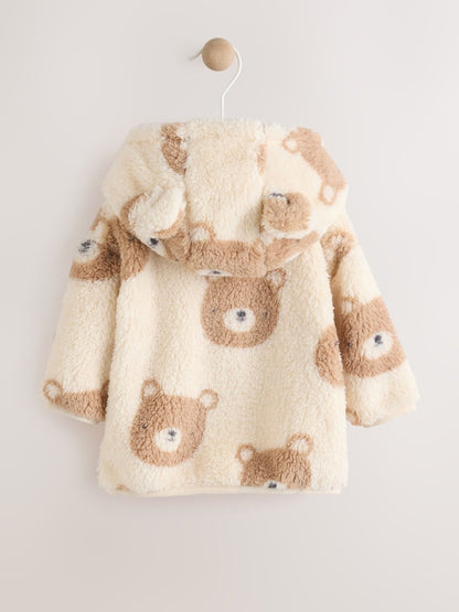 Natural Bear Face (0mths-2yrs) - Size Up to 1 Month (56cm)