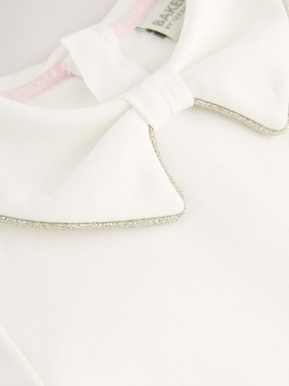 Baker by Ted Baker Bow Collared Ponte Dress