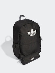 adidas Originals Black Backpack With Pencil Case - Size One