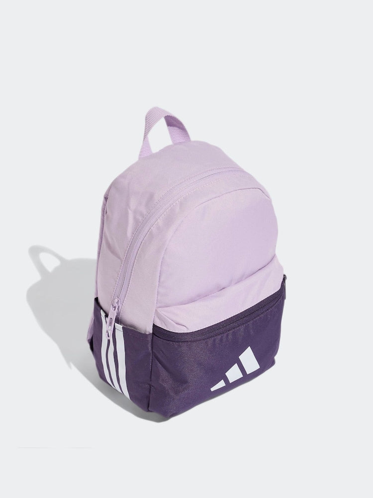 adidas Purple 3 Bar Kids Backpack - Size One