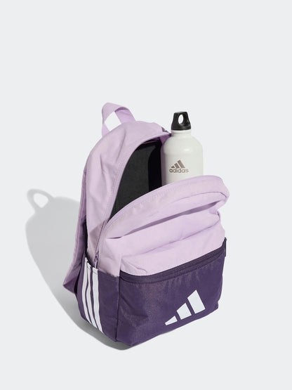 adidas Purple 3 Bar Kids Backpack - Size One