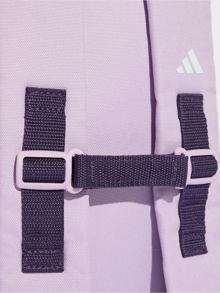 adidas Purple 3 Bar Kids Backpack - Size One