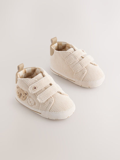 Neutral Bear Baby Touch Fastening Trainers (0-2mths) - Neutral Bear / Up To 3 Months (50 - 62cm)