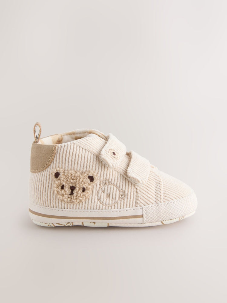Neutral Bear Baby Touch Fastening Trainers (0-2mths)