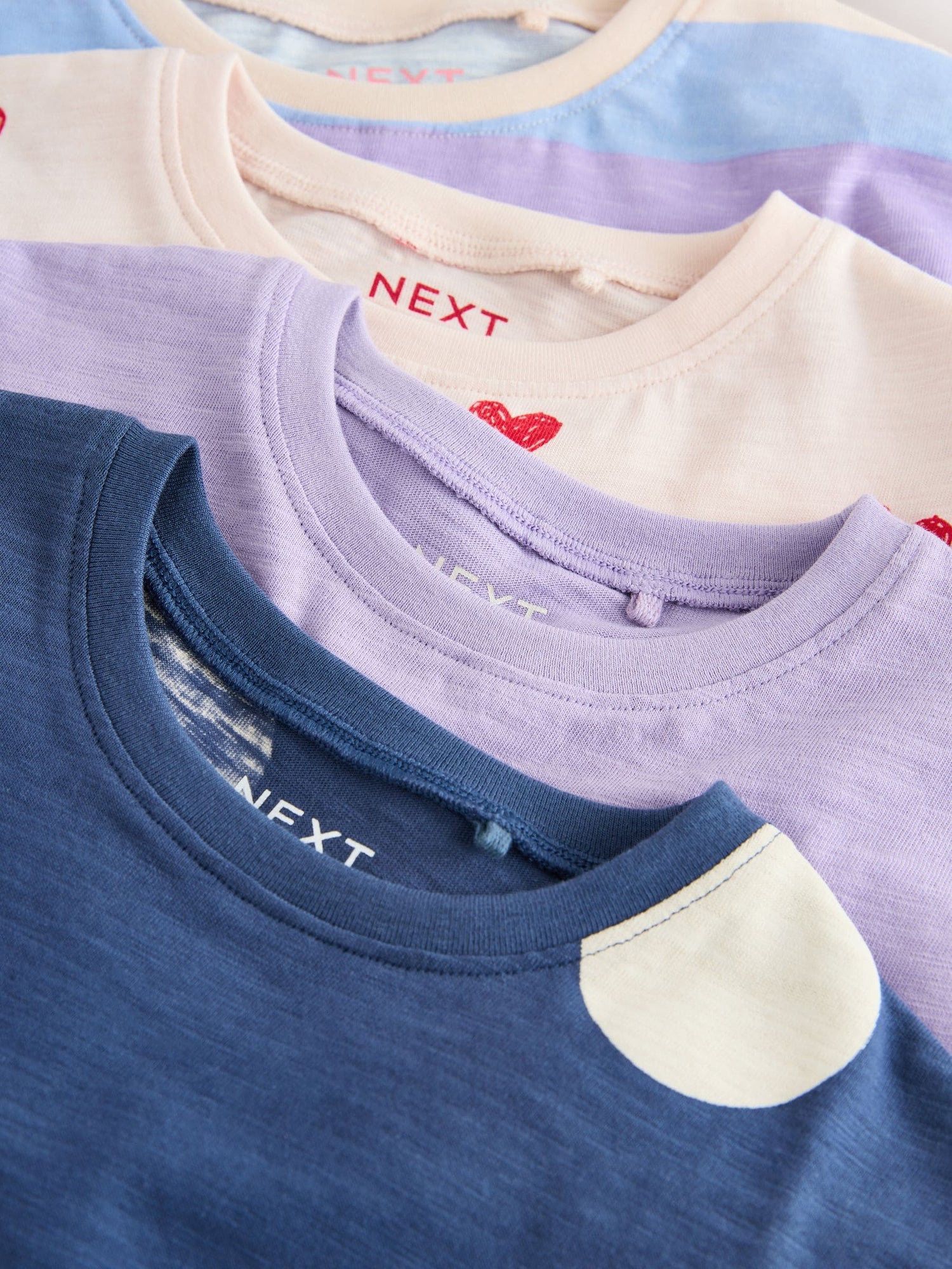 Rainbow Long Sleeve Tops 4 Pack (3mths-7yrs) - Size 3-6 Months (62-68cm)