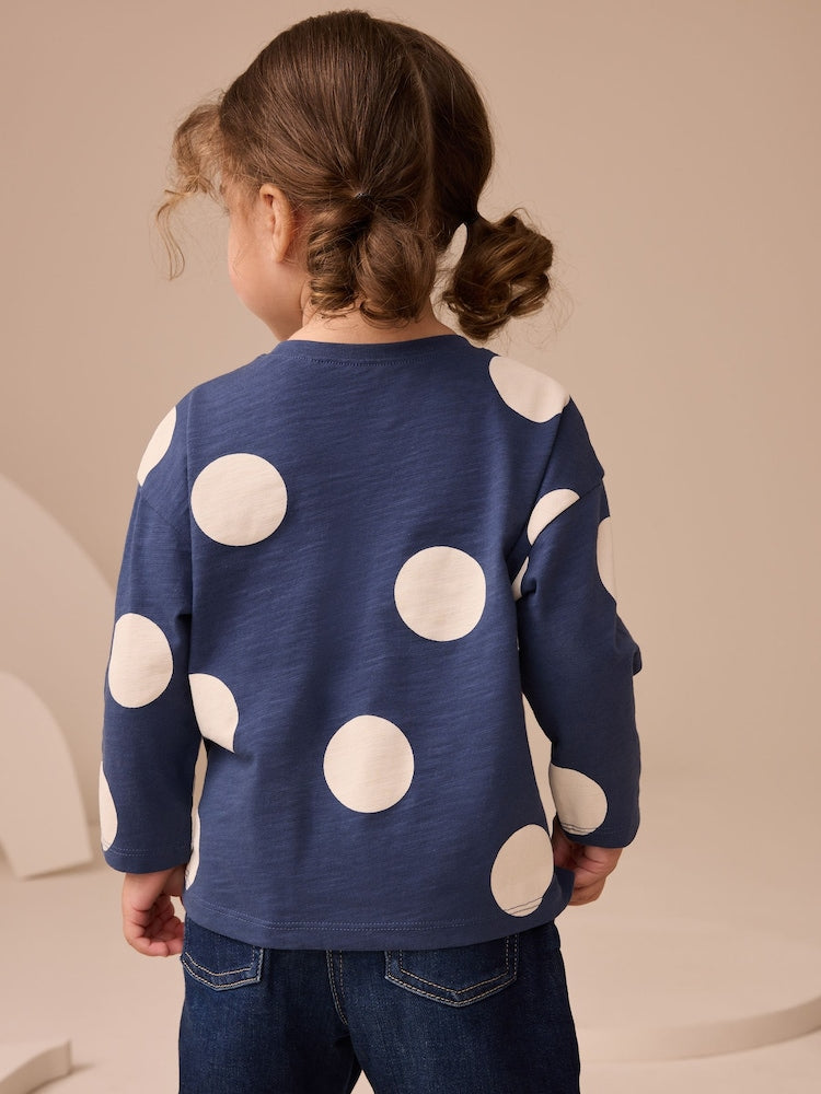 Rainbow Long Sleeve Tops 4 Pack (3mths-7yrs)
