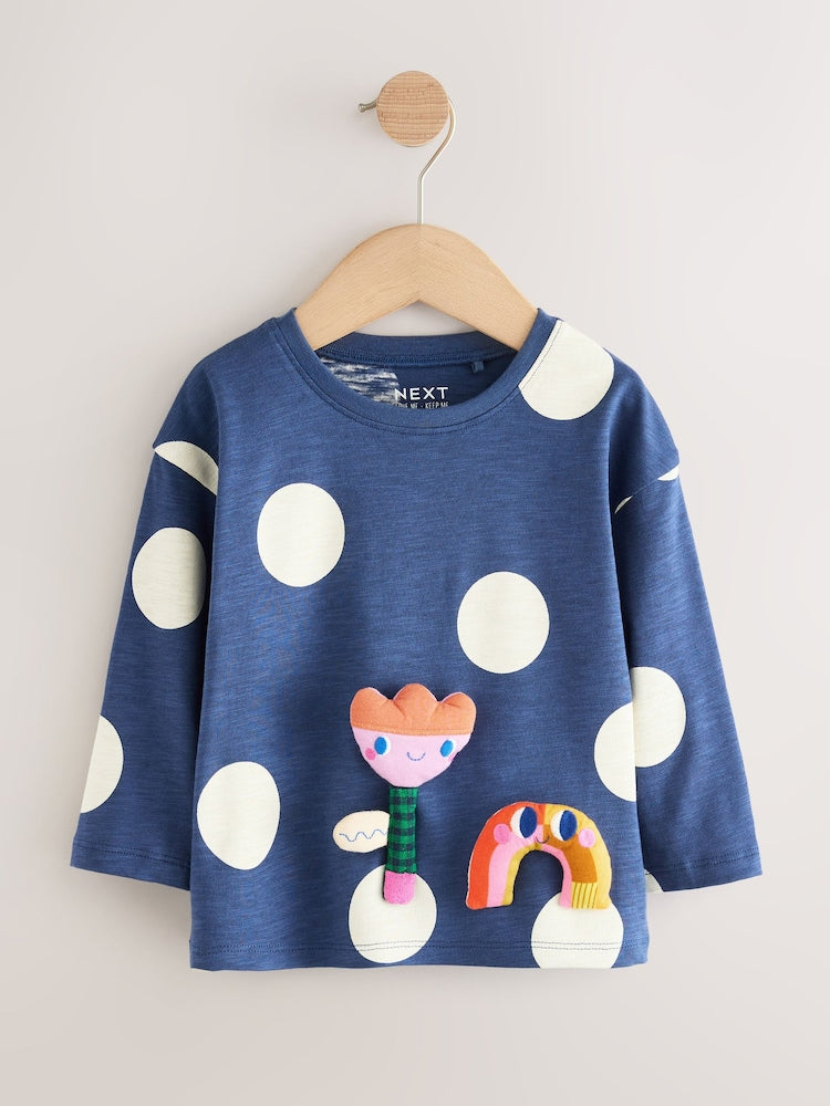 Rainbow Long Sleeve Tops 4 Pack (3mths-7yrs)