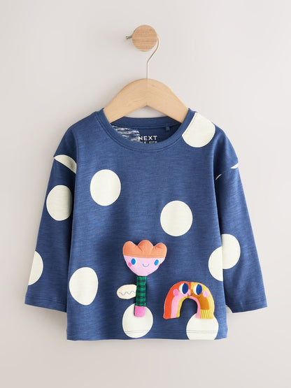 Rainbow Long Sleeve Tops 4 Pack (3mths-7yrs)