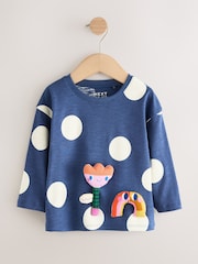 Rainbow Long Sleeve Tops 4 Pack (3mths-7yrs) - Size 3-6 Months (62-68cm)