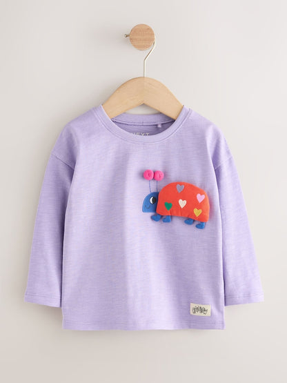 Rainbow Long Sleeve Tops 4 Pack (3mths-7yrs)