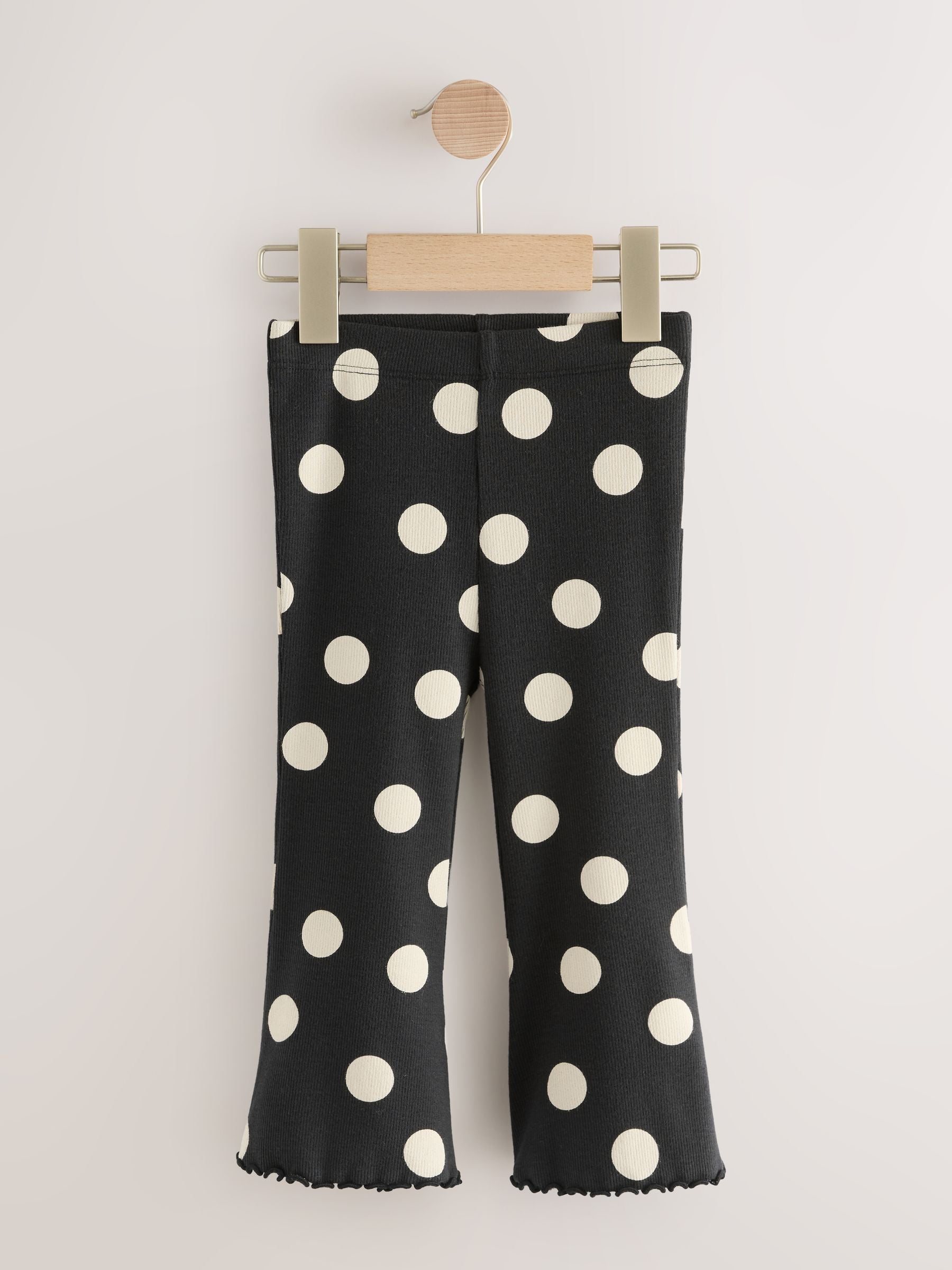 Animal Print Flared Leggings 5 Pack (3mths-7yrs) - Size 3-6 Months (62-68cm)