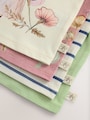 Green Fairy Long Sleeve Tops 4 Pack (3mths-7yrs) - Size 3-6 Months (62-68cm)