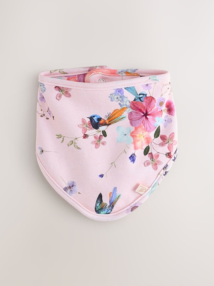 Baker by Ted Baker 2 Piece Frill Sleepsuit &amp; Bib Set