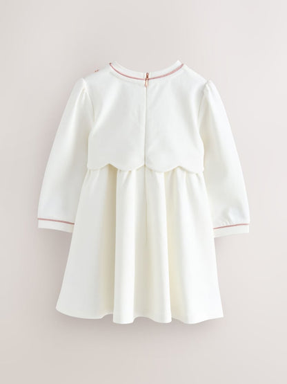 Baker by Ted Baker Scallop Ponte Dress