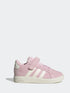 adidas Pink/White Grand Court 2.0 Elastic Lace Infant Trainers