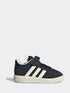 adidas Black Grand Court 2.0 Elastic Lace Infant Trainers