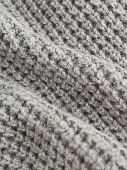 Grey Crochet Flowers Baby Knitted Cardigan (0mths-3yrs) - Size Up to 1 Month (56cm)