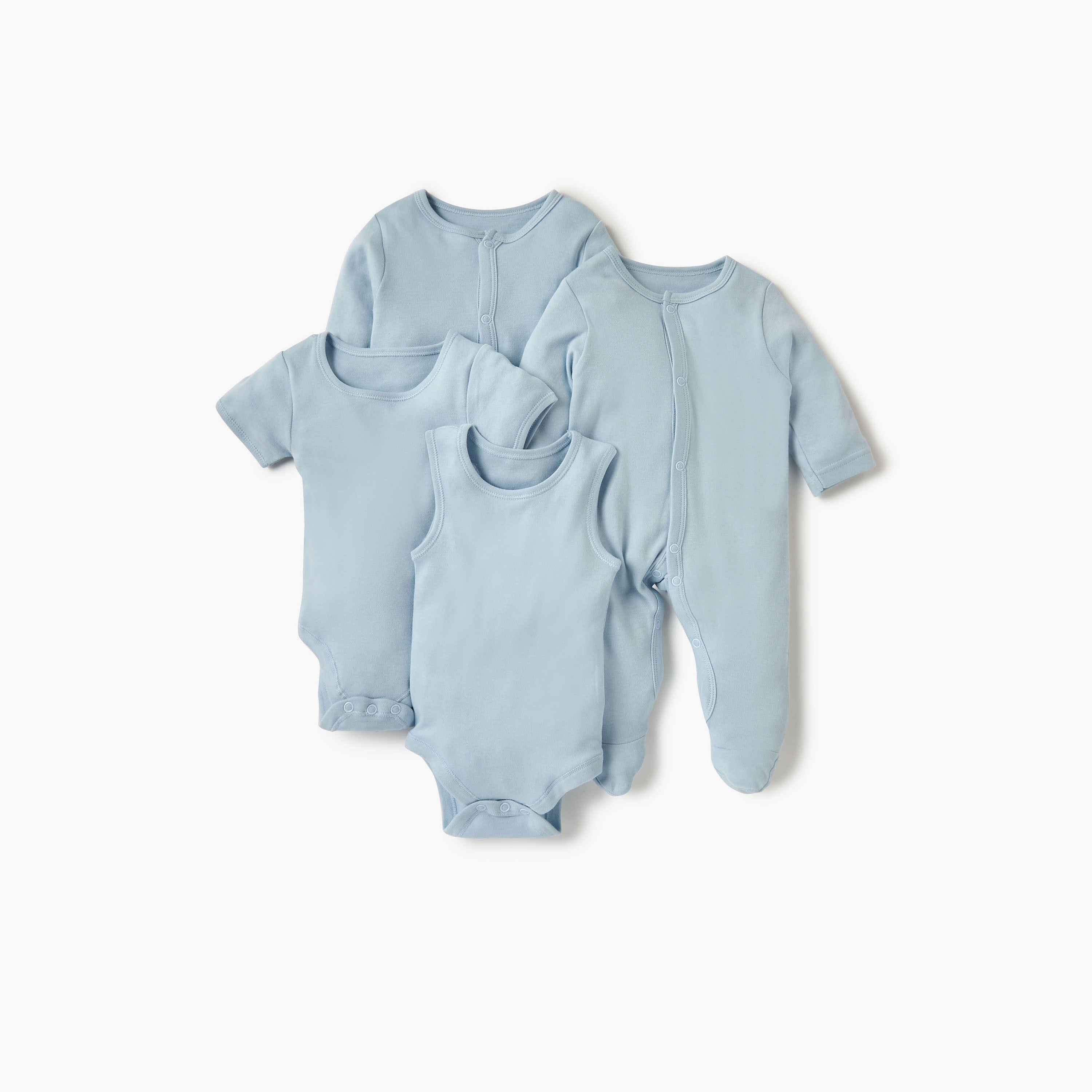 Juniors Solid 8-piece Apparel Set