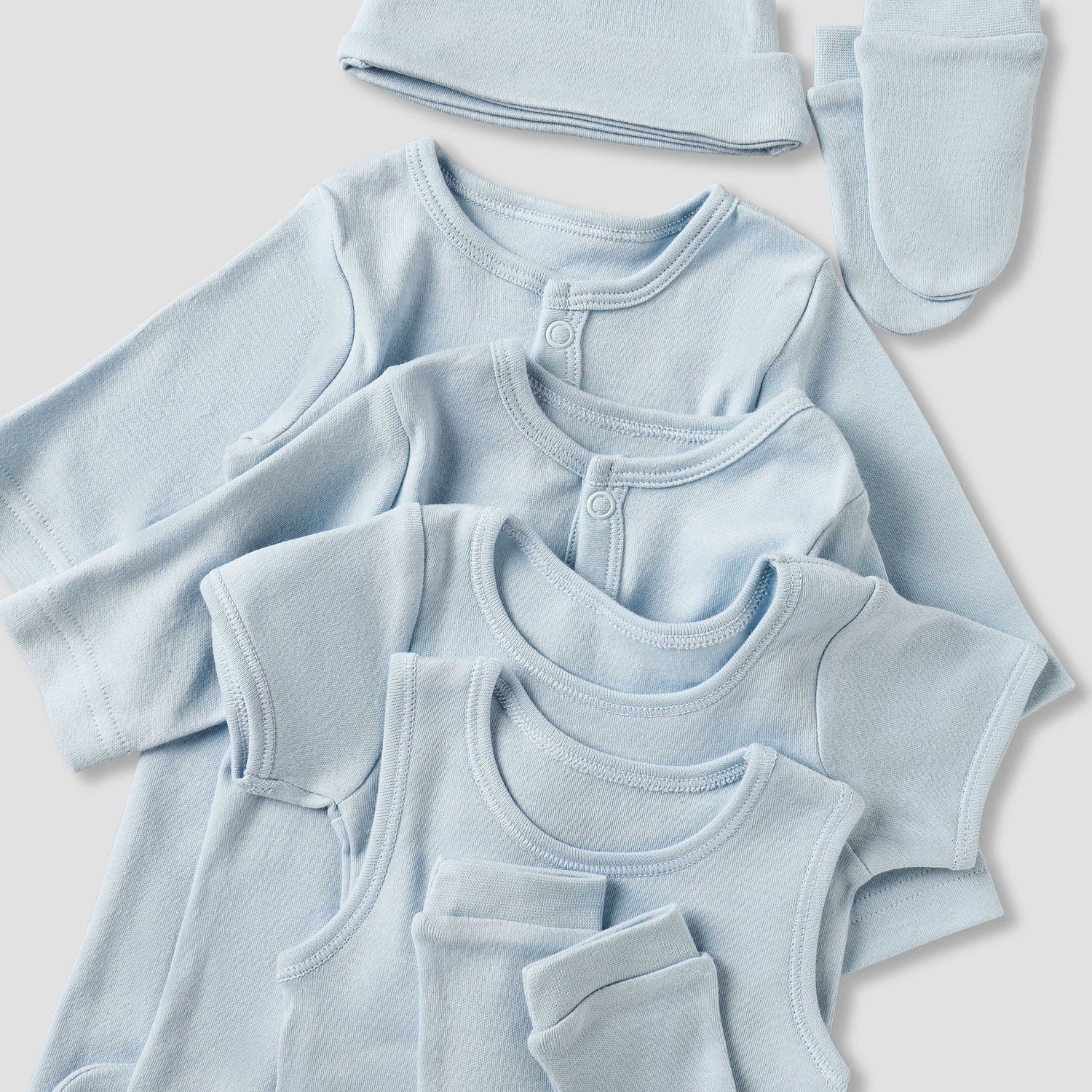Set of 8 Juniors Clothing Gift Set with Snap Button Closure
