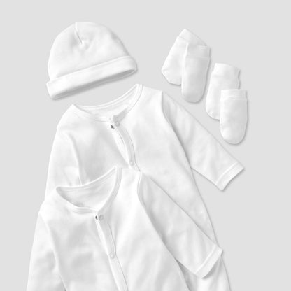 Juniors Solid 8-piece Apparel Set