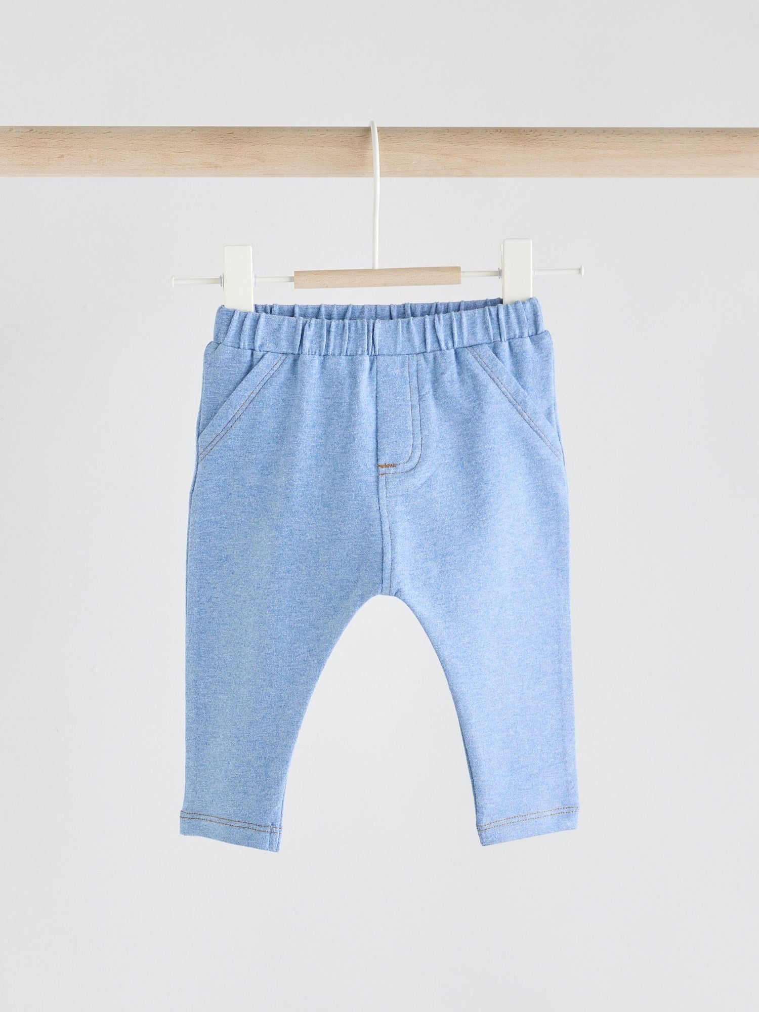 Blue Baby Leggings 2 Pack (0mths-2yrs) - Size 50cm (First Size)