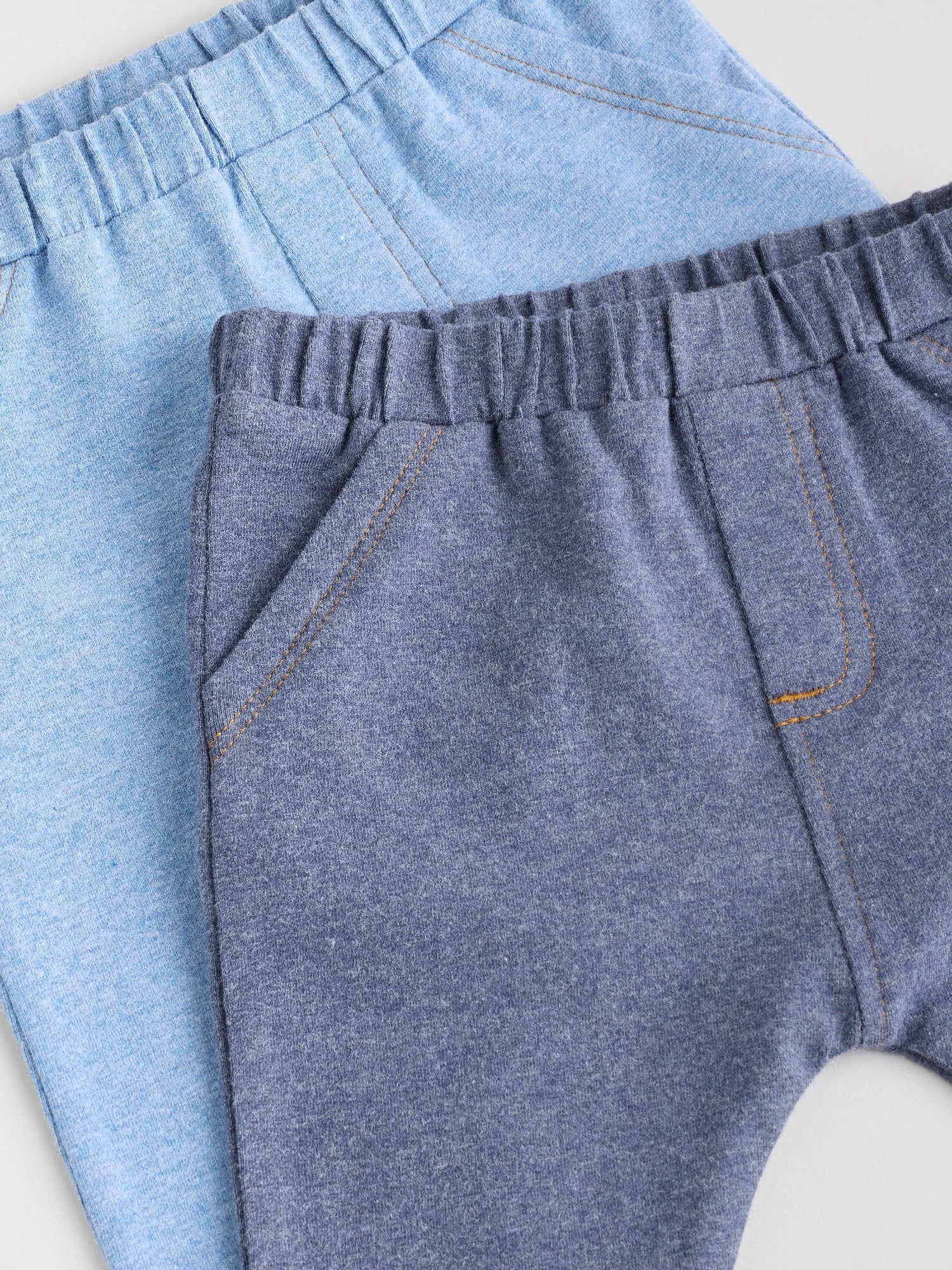 Blue Baby Leggings 2 Pack (0mths-2yrs) - Size 50cm (First Size)