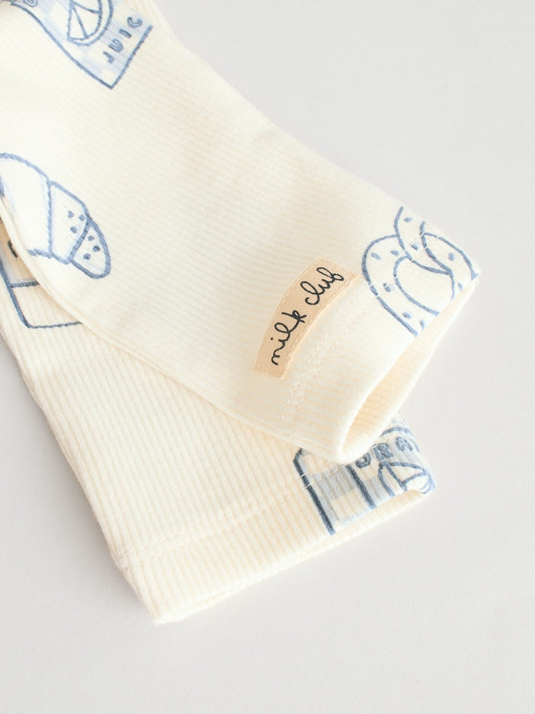 Blue Milk Club Tops and Leggings 6 Piece Baby Set (0mths-3yrs)