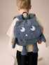 Blue Cord Corduroy Backpack - Size One - Blue Cord