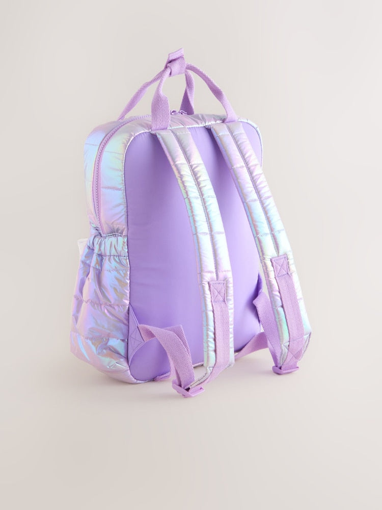 Lilac Unicorn Backpack - Size One