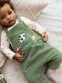 Green Farm Cord Dungarees and Bodysuit Set (0mths-2yrs) - Size Up to 1 Month (56cm)