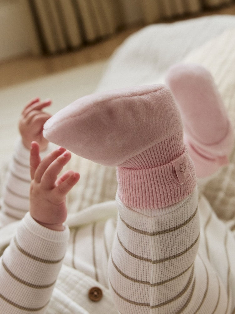 Pink Bootie Shoes (0-18mths)