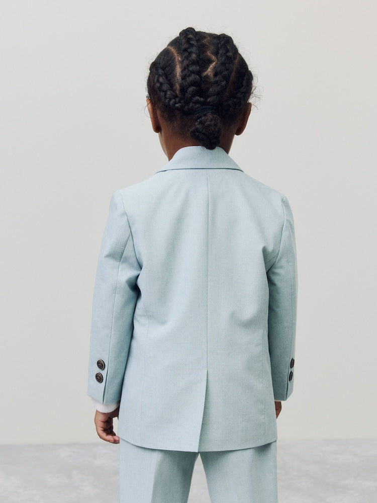 Mineral Blue Blazer (3mths-9yrs) - Size 3-6 Months (62-68cm)