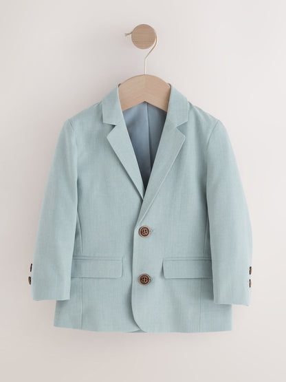 Mineral Blue Blazer (3mths-9yrs) - Size 3-6 Months (62-68cm)