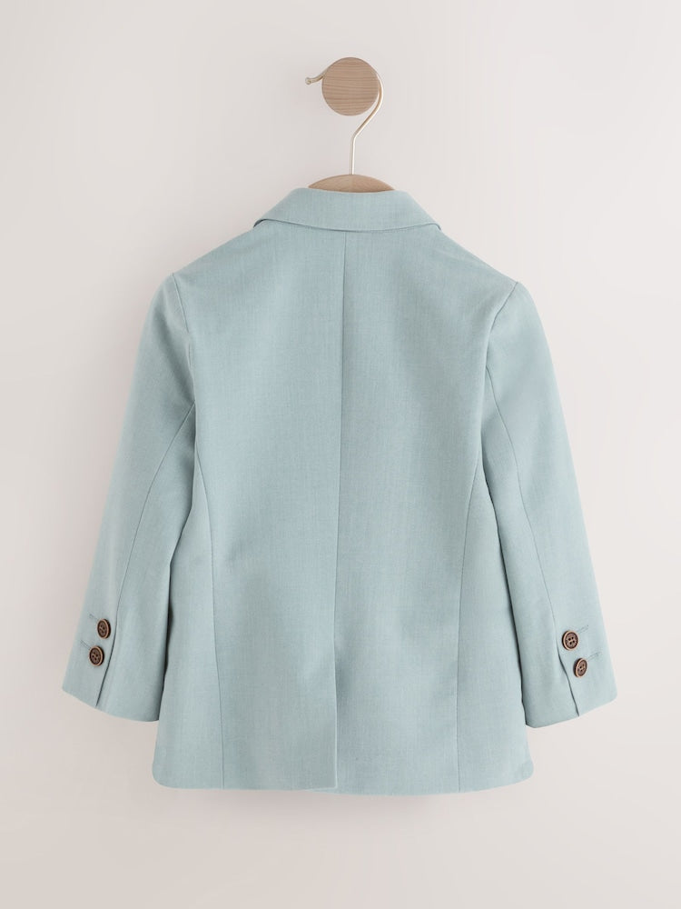 Mineral Blue Blazer (3mths-9yrs) - Size 3-6 Months (62-68cm)