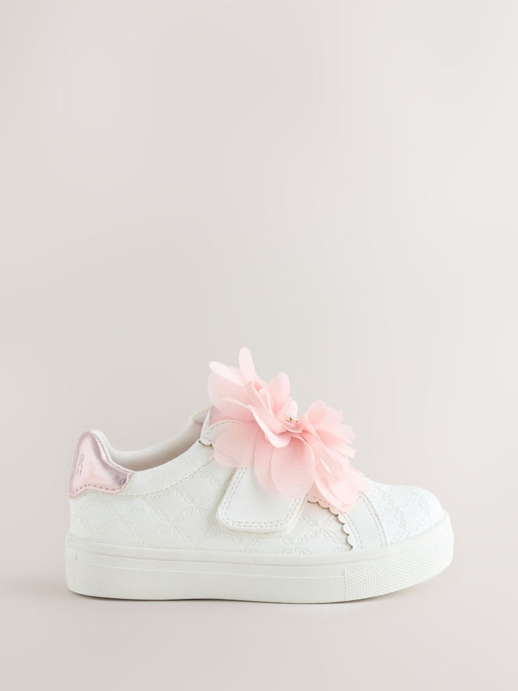 Baker by Ted Baker Girls Organza Corsage Trainers