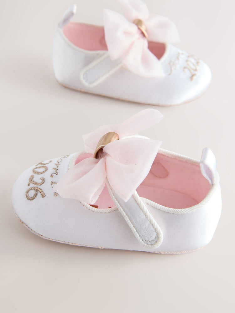 Baker by Ted Baker Baby Girls Born in 2026 Mary Jane Padders Shoes - Size Up To 3 Months (50 - 62cm)