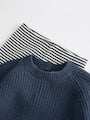 Blue Baby Knitted Jumper and Leggings Set (0mths-2yrs) - Size Up to 1 Month (56cm)