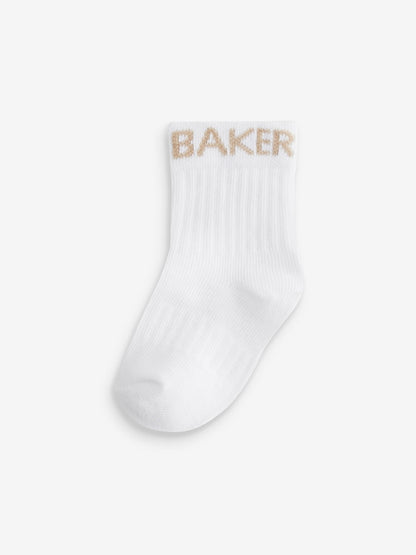 Baker by Ted Baker Baby Socks 5 Pack - Size Up To 3 Months (50 - 62cm)