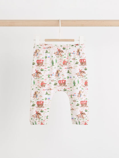 Cath Kidston Ecru Cowboy Baby Sweatshirt and Joggers Set - Size Up to 1 Month (56cm)