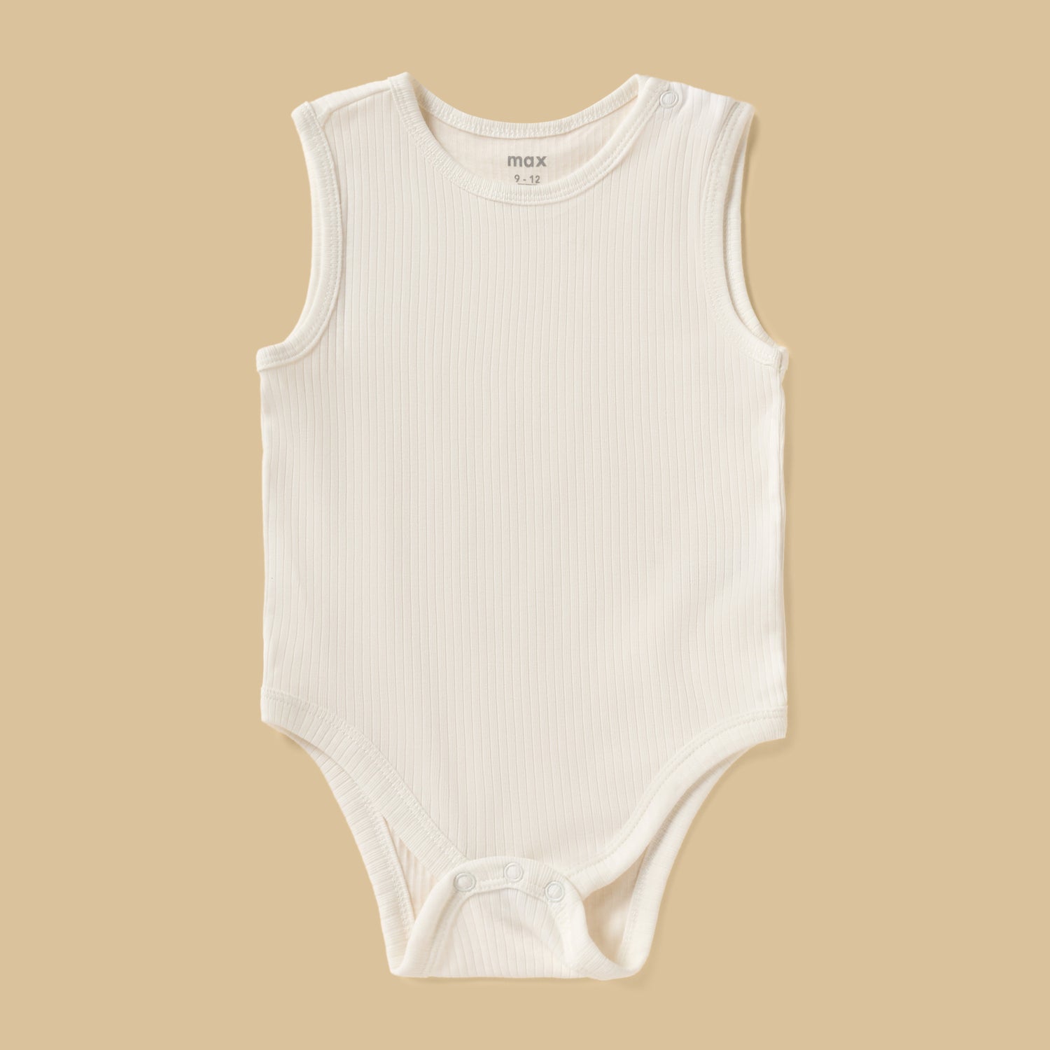 Pack of 3 - Ribbed Cotton Bodysuit