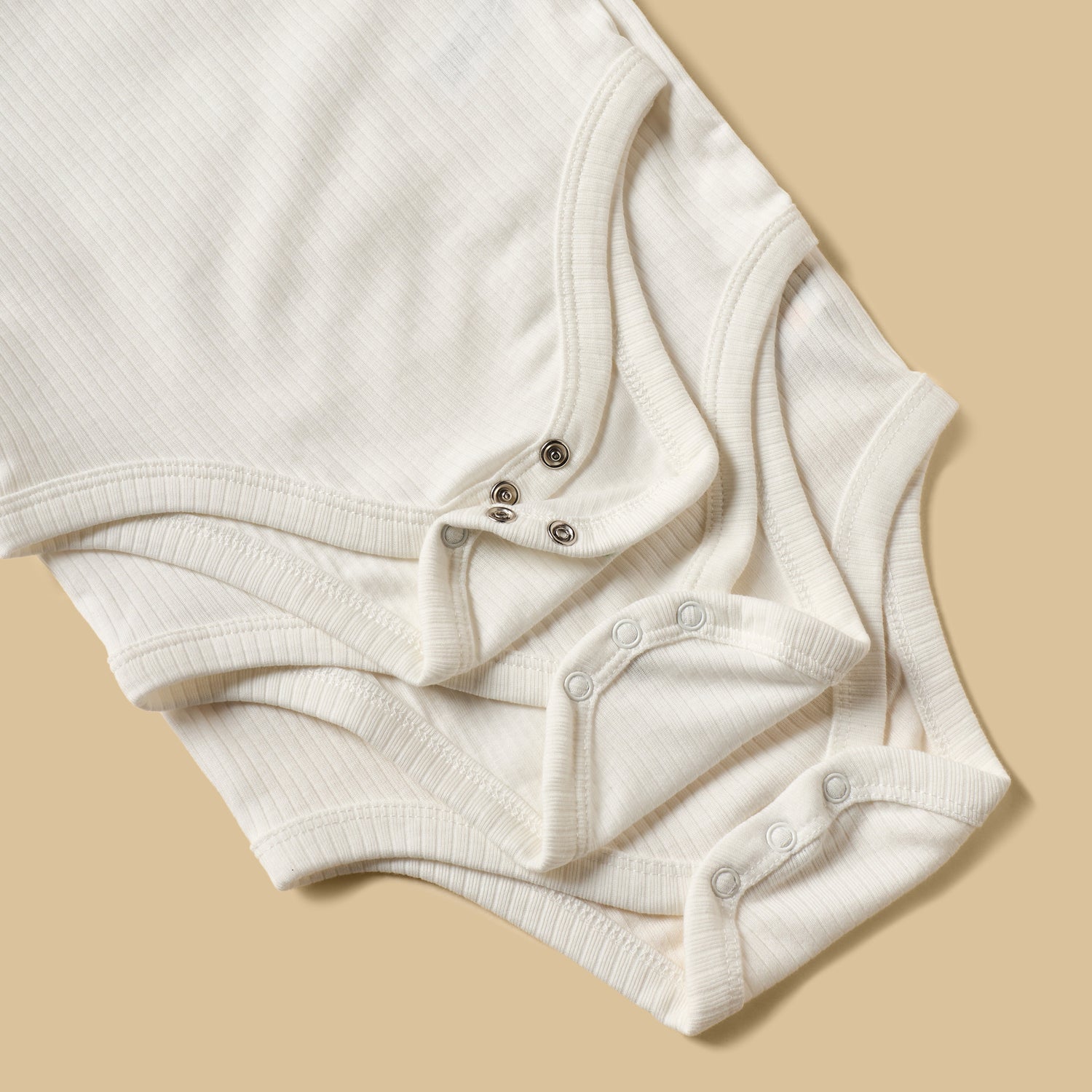 Pack of 3 - Ribbed Cotton Bodysuit